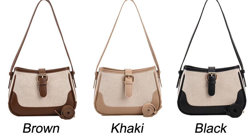 Elegant Single Buckle Purses Tote Shopping Satchel Bags Handle Shoulder Crossbody Women's Messenger Bag