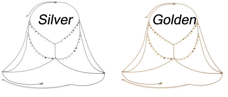 Sexy Sequin Tassel Cross Bra Chest Bracket Necklace Breast Chains Bikini Beach Party Nightclub Accessory For Women Body Chain