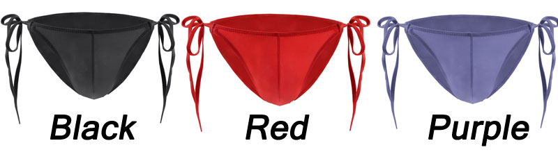 Sexy Thin Pure Color Bulge Pouch Men's Lingerie Low Rise Strappy Panty Seamless Backless Sissy Crossdress Underpants Briefs