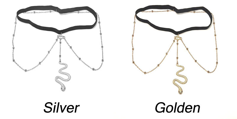 Sexy Snake Bead Animal Summer Holiday Boho Jewelry Accessory Women's Leg Chains Thigh Chain Beach 