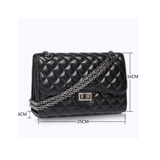 Fashion Rhombus Chain Mirror Handbag Shoulder Bag