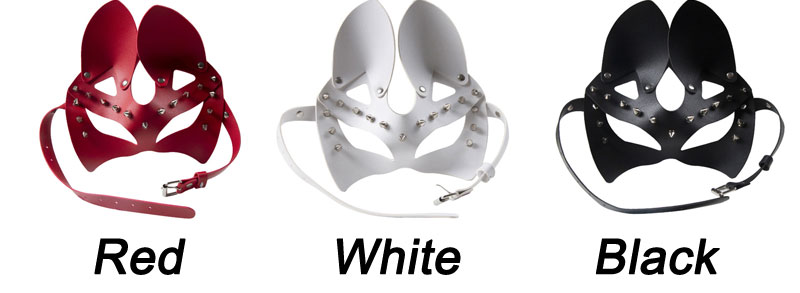 Vintage Leather Fox Venetian Mardi Gras Eyemask Antique Carnival Cosplay Party Cat Rivet Adult Toys Halloween Prom Masquerade Mask