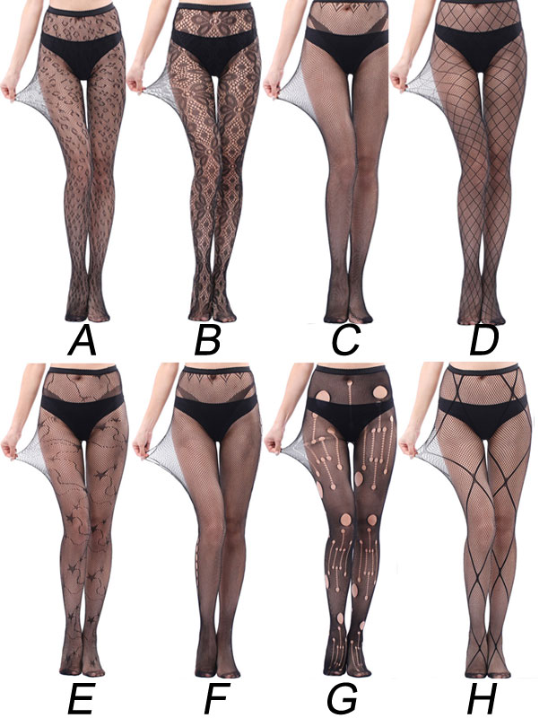 Sexy Leopard Thin Fishnet Sheer Tights Leggings Socks Elastic Women's Stocking Stretch Pantyhose