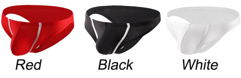 Sexy Ice Silk Bulge Pouch Lingerie Underpants Athletic Jockstrap Trunks Exotic Underwear For Men Sissy Briefs