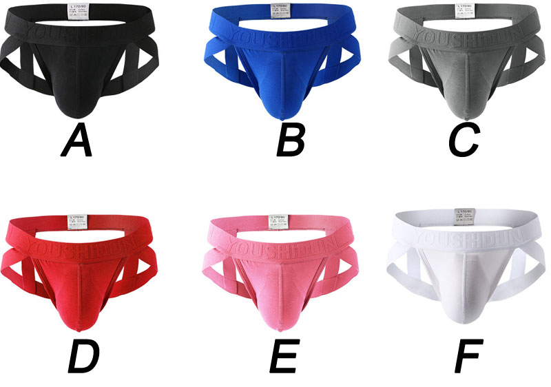 Sexy Bulge Pouch Erotic Summer Thong Shorts Athletic Supporter Gay Sissy Lingerie Underpants Men's Underwear Cotton Brief