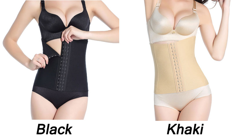 3-breasted Double Steel Bone Abdominal Belt Women's High Waist Extended Body Shaping Belly Girdle Tummy Control Bodysuit Shapewear